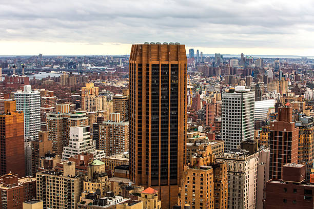 istock New York City Manhattan aerial view 494593284