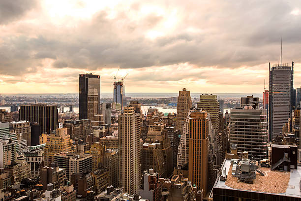 istock New York City Manhattan aerial view 494594568