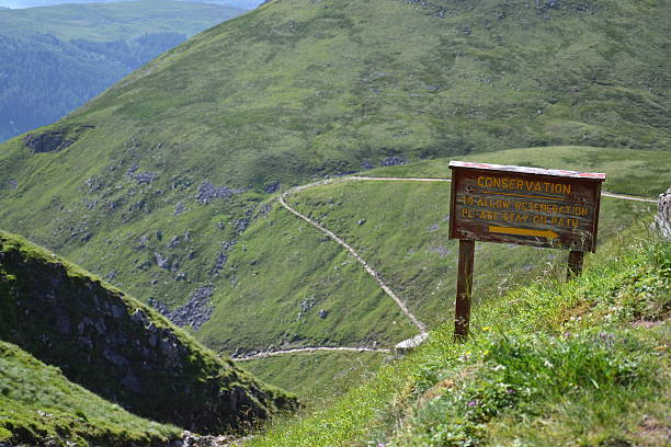 istock Path to Ben Nevis the highest mountain in the UK 494598131