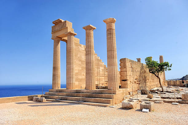 istock Ruins of ancient temple 494601873