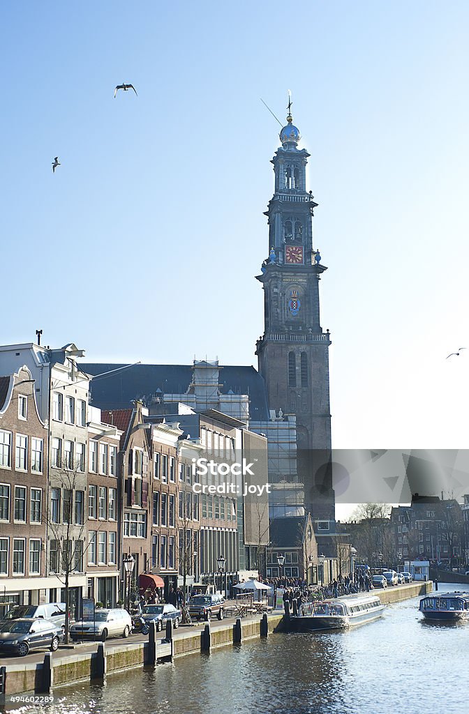 Западная Церковь, Amsterdam - Стоковые фото Амстердам роялти-фри