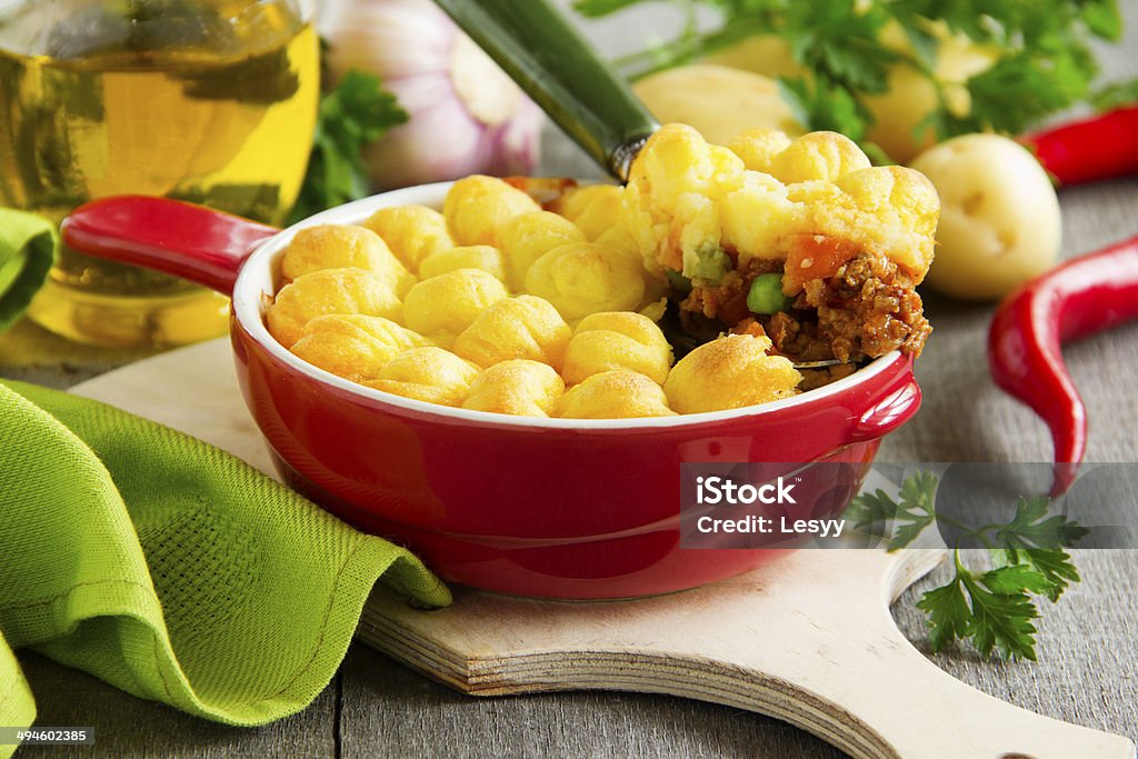 shepherd's pie, cozinha inglesa - Foto de stock de Almoço royalty-free