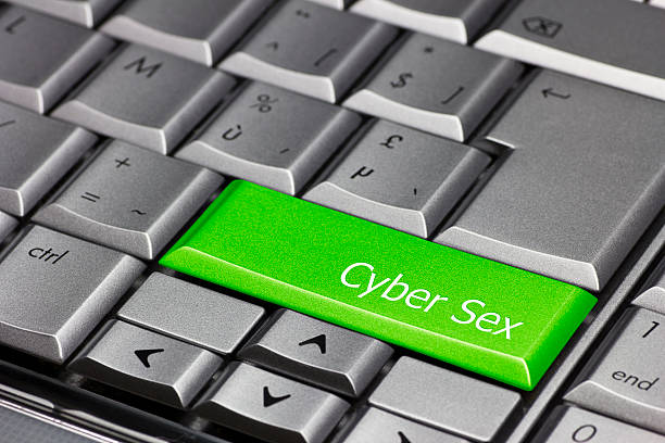 istock Computer key green - Cyber Sex 494603675
