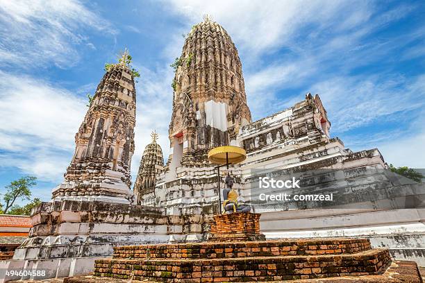 Wat Phra Mahathat Buddhist Temple Ratchaburi Province Thailand Stock Photo - Download Image Now