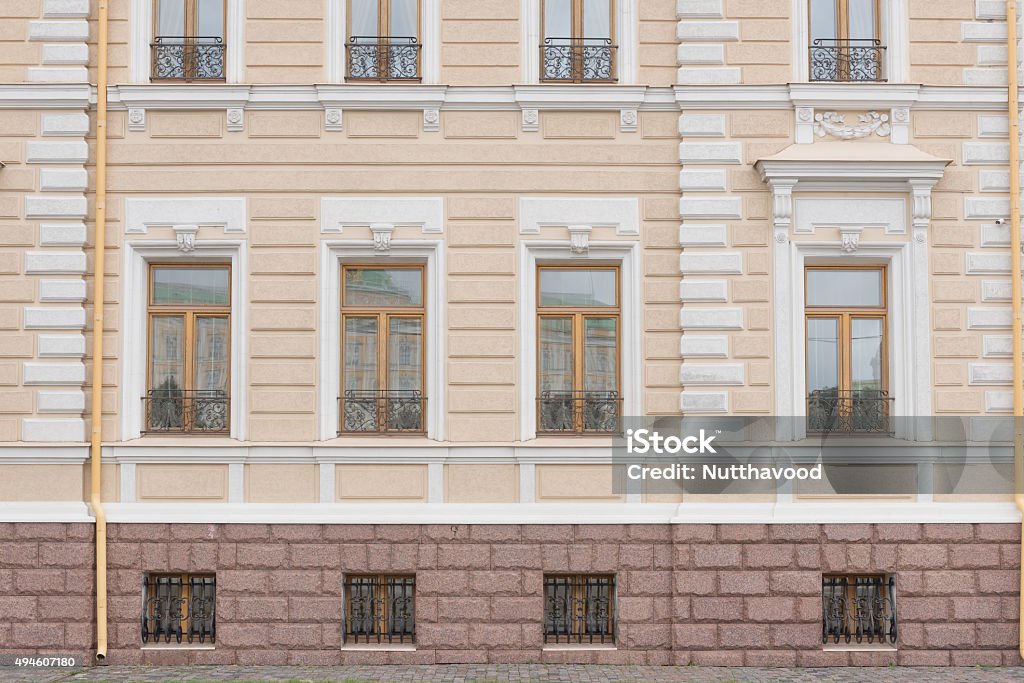 Window in the old town building Window in the old town buildingCathedral of Christ the Savior with river  in the evening. Moscow. Russia. 2015 Stock Photo