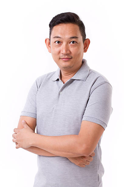 istock portrait of happy, content  asian man 494612392
