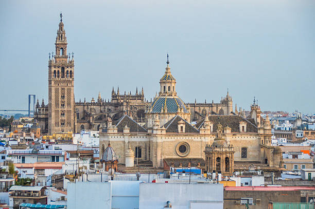 istock Seville Cityscape 494612530