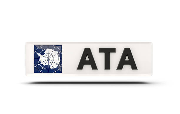 istock Square icon with flag of antarctica 494615034