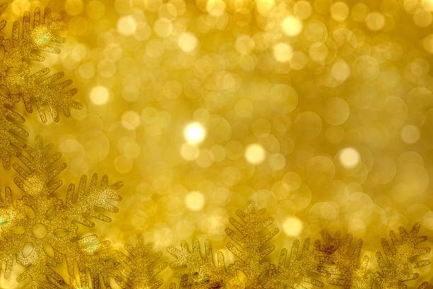istock Golden glitter christmas background 494615966