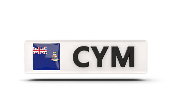 istock Square icon with flag of cayman islands 494616202