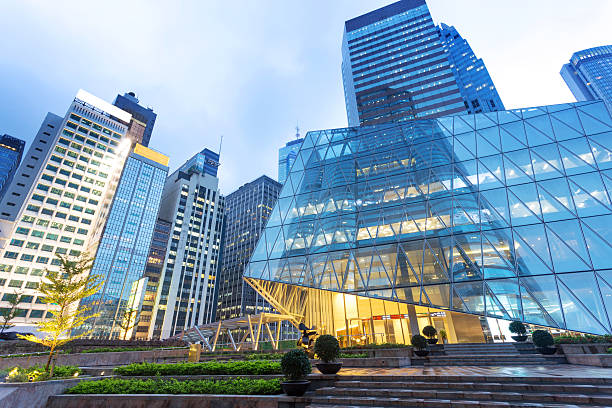 istock buildings in modern city at night 494618267