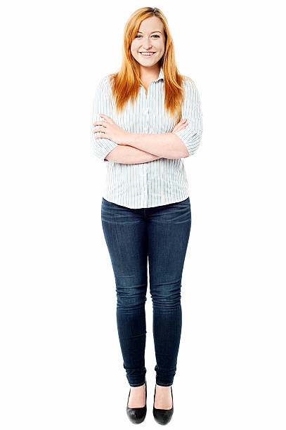 istock Confident young pretty trendy girl 494621433