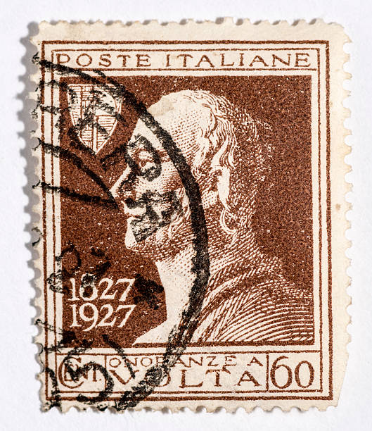 istock Vintage antique old postage stamp from Italy 494622181