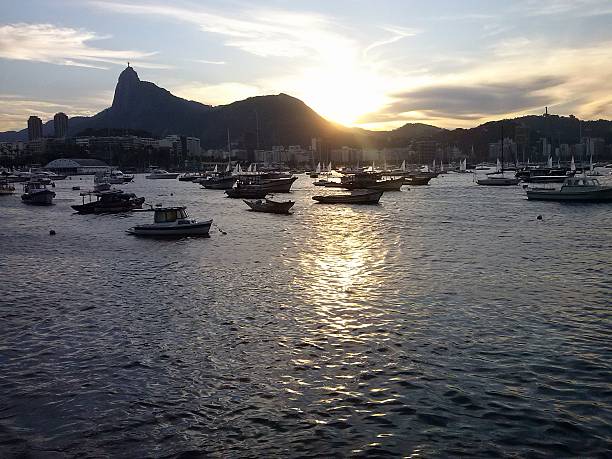istock Sunset at Botafogo beach, Rio de Janeiro, Brazil 494623509