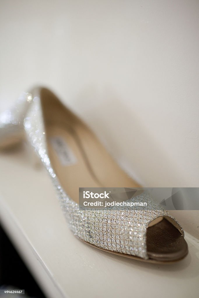 Scarpe da sposa - Foto stock royalty-free di Abbigliamento