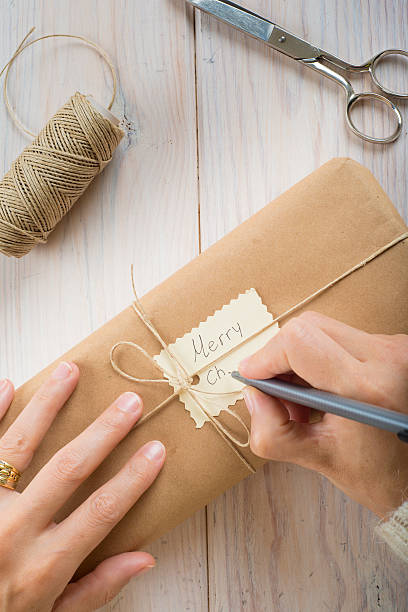 istock Preparing gifts for Christmas 494641620