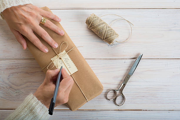 istock Preparing gifts for Christmas 494641744