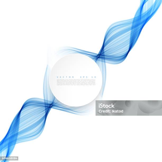 Abstract Wave Background Stock Illustration - Download Image Now - DNA, Wave Pattern, 2015