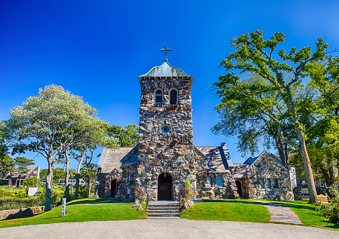 St. Ann's Episcopal Church in Kennebunkport, Maine was built in 1892.