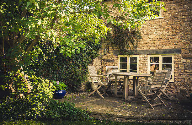 Relaxing at my garden