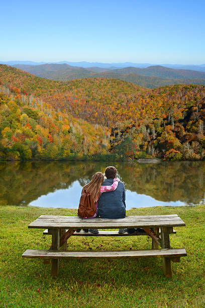 istock Father and daughter relaxing on a hiking trip. 494666992