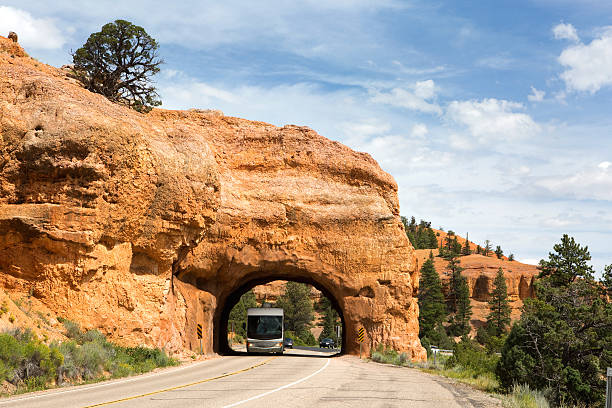 RV Red Canyon Tunnel Utah