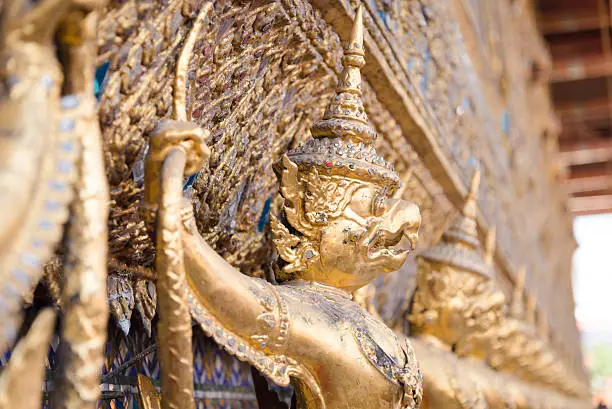 Photo of Garuda at Wat Phra Kaew in Thailand