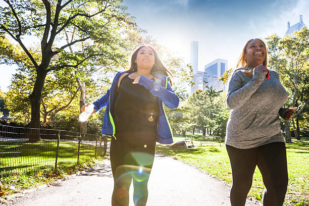 istock Women jogging in Central Park New York 494698708