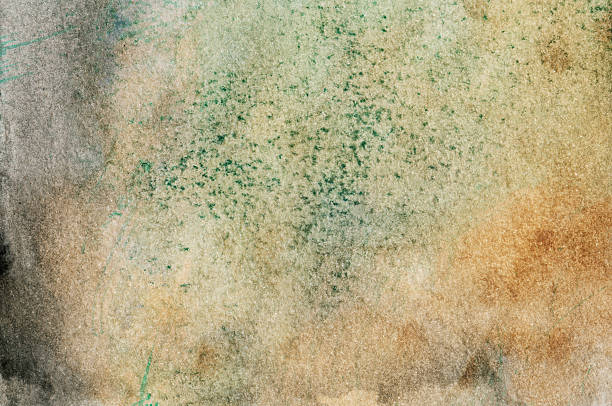 istock Earth tones with grungy distressed texture on paper 494700042
