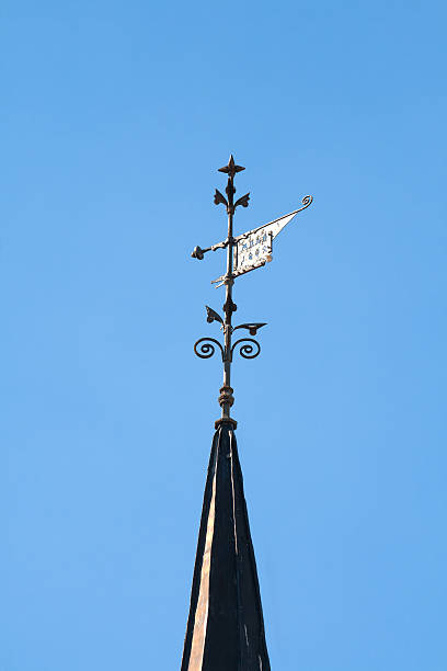istock Metal weather vane in Riga 494702462