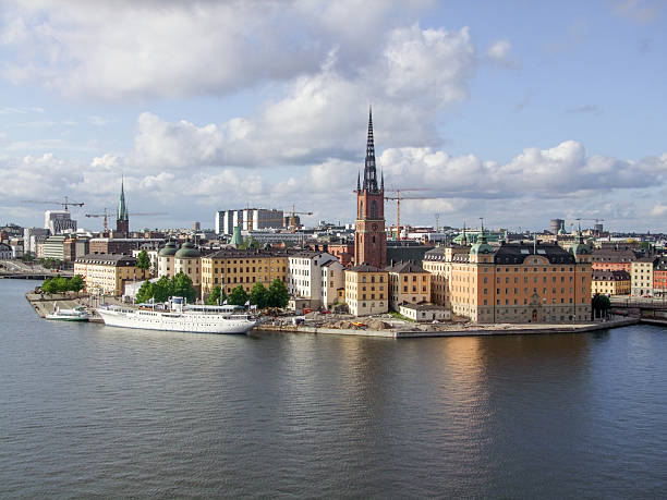istock Stockholm aerial view 494702592