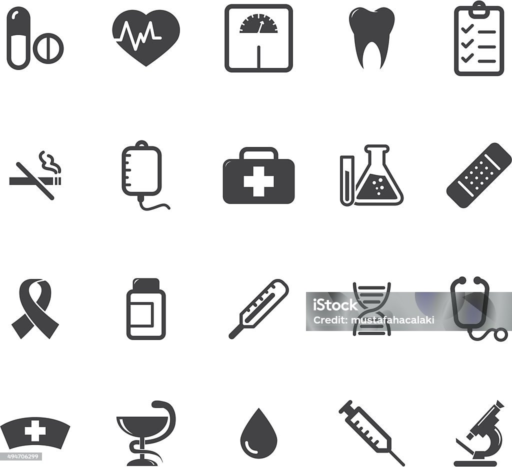 Medical icons set Medical icons set. Hi-res jpg file is included. Accidents and Disasters stock vector