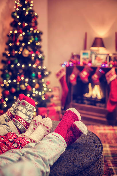 istock Little Kids Drinking Hot Chocolate for Christmas Time 494708366