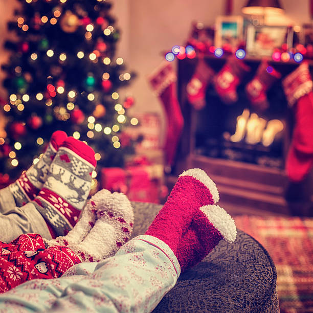 istock Little Kids Drinking Hot Chocolate for Christmas Time 494708396