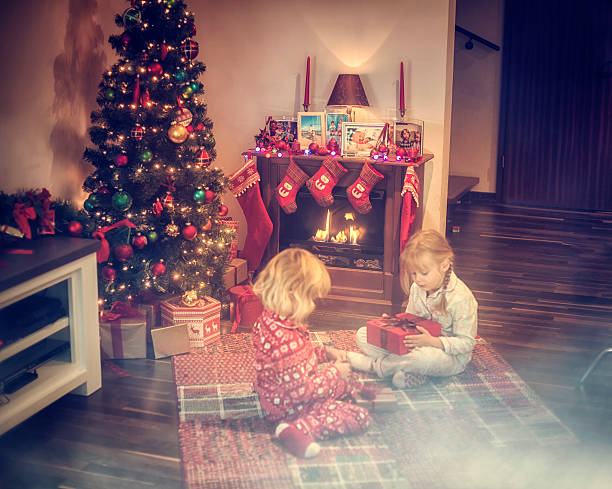 istock Little Kids Enjoying Christmas Time 494708852