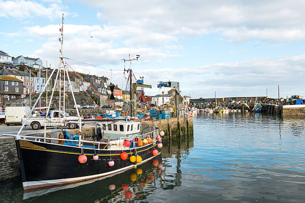 istock Mevagissy harbour in Corwall, UK 494709810