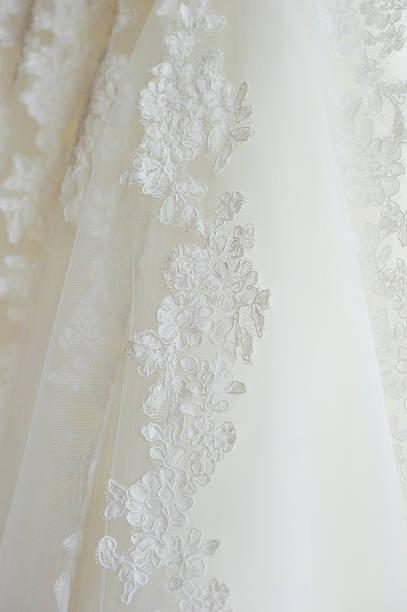 istock Wedding dress detail 494711331
