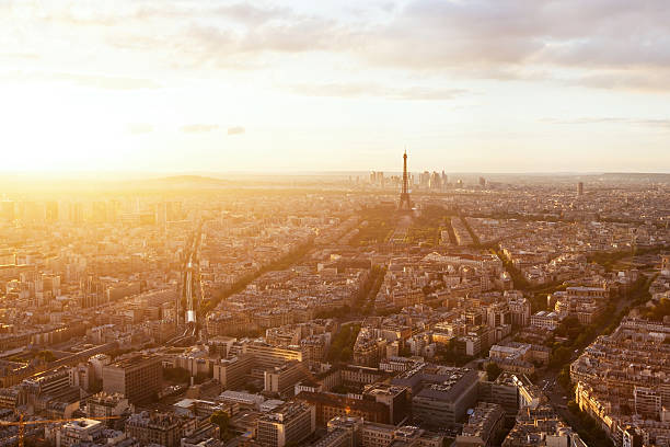 istock aerial view of Paris 494711806