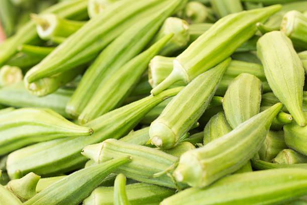 istock Bunch of Okra 494712108