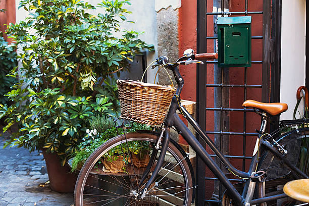 istock bicycle on cozy street 494725992