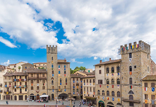 istock Piazza of Arezzo 494726102