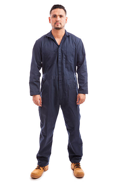 istock Young man wearing overalls 494726614