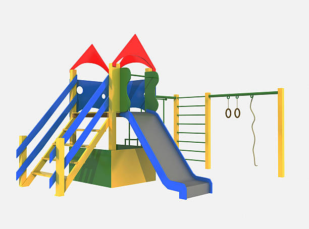 istock Children's playground on the street 494731538