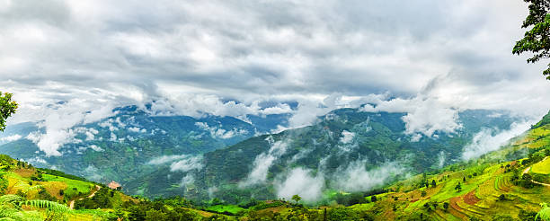 istock Clouds on the northwestern highlands, Vietnam 494732350