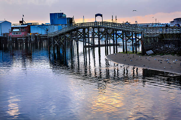 Wooden Bridge Fish Factory Westport Grays Harbor Puget Sound Washington State Pacific Northwest