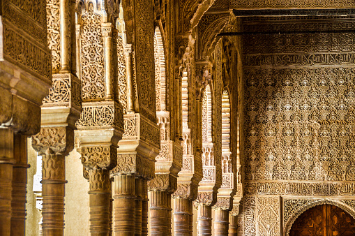 Arquitectura islámico en Granada, España photo