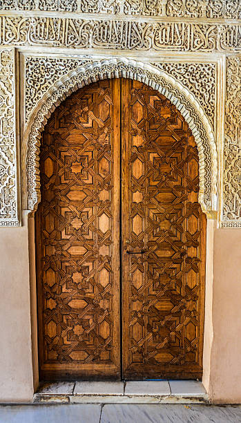istock Islamic-style doorway in Granada, Spain 494737272