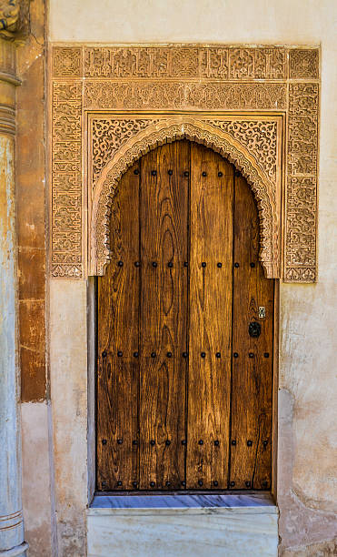 istock Islamic-style doorway in Granada, Spain 494737480