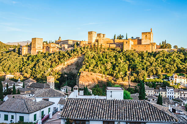 istock Cityscape of Granada, Spain during sunrise 494737694