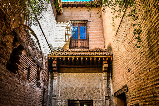 Medival architecture in Granada, Spain